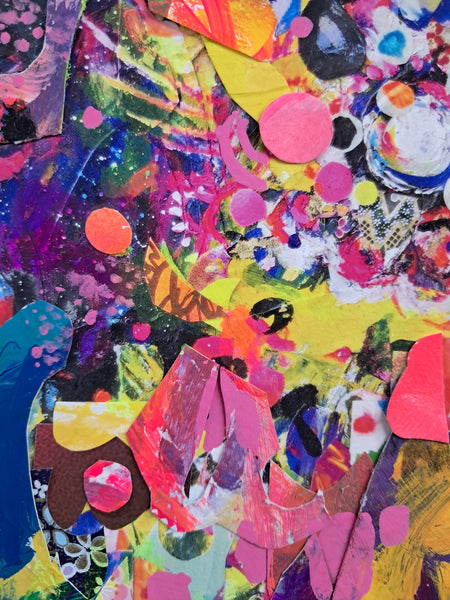 'Year of the Dragon 1# ' - Hand Embellished Print