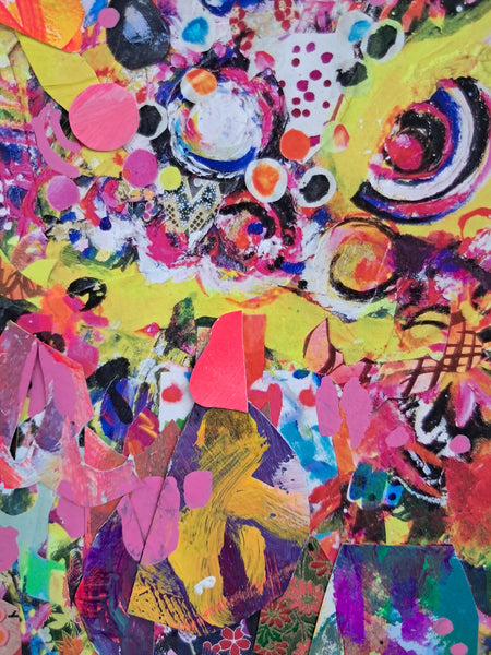 'Year of the Dragon 1# ' - Hand Embellished Print