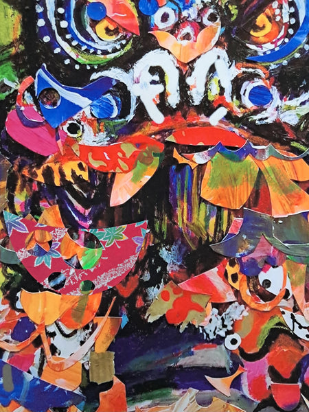 (Copy) Dancing Through the Fire - Hand Embellished Print