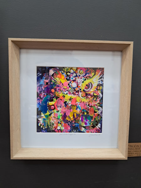 'Year of the Dragon 1# ' - Hand Embellished Print