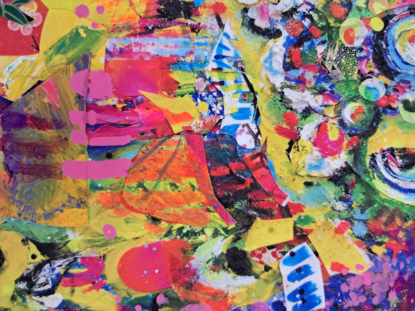 'Year of the Dragon 2# ' - Hand Embellished Print