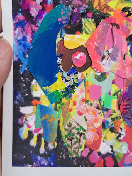 'Year of the Dragon 1# ' - Hand Embellished Print