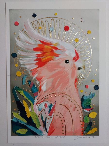 Waren Green and Gold