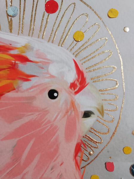 Waren Green and Gold