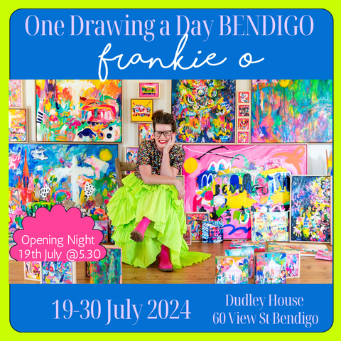One Drawing a Day BENDIGO Exhibition