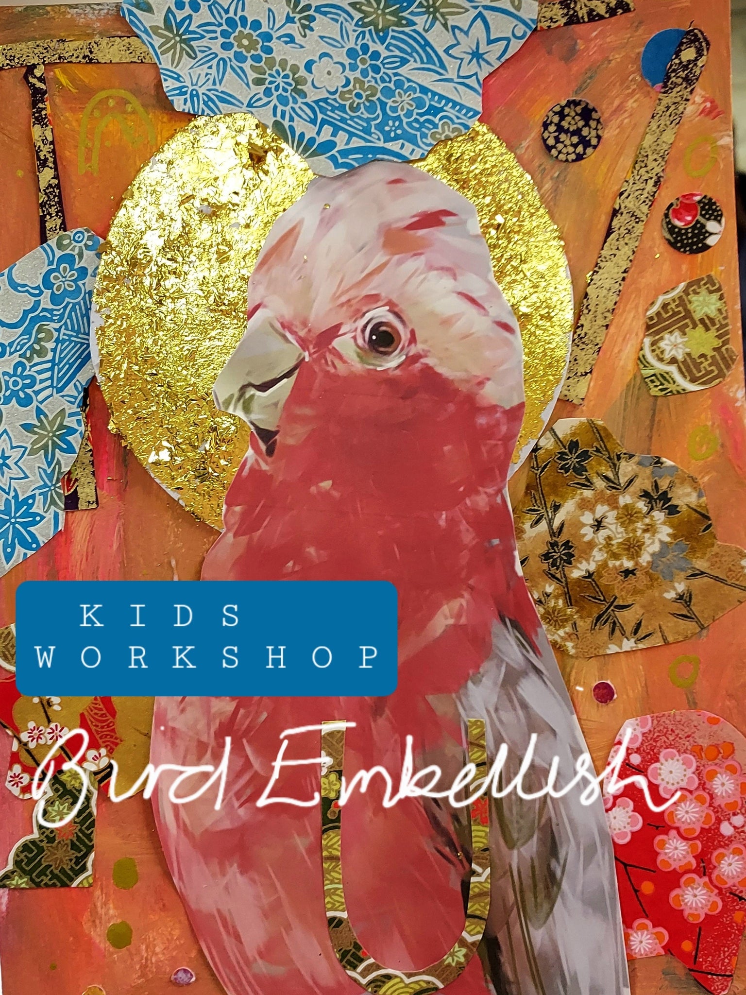 KIDS WORKSHOP - Bird Embellish Sunday 2nd July 10.30am