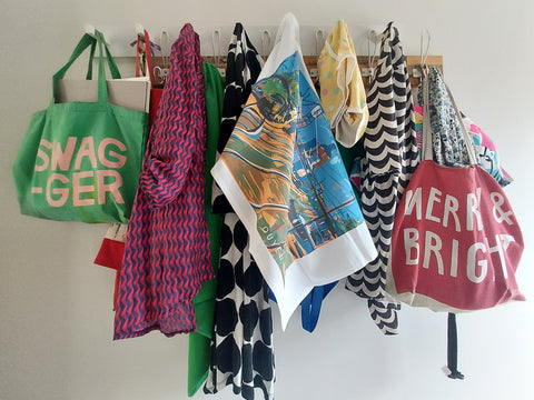 SALE!!! $15 each Tea Towel - 'See You Soon Ouyen''