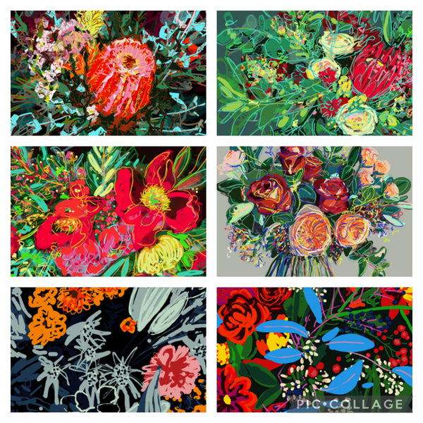 FLORAL Embellish The PAINTED BRUSH AND CO SAT 13th April 10-2pm