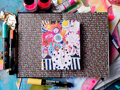 Hand Bound Artist Journals - Goddess Within