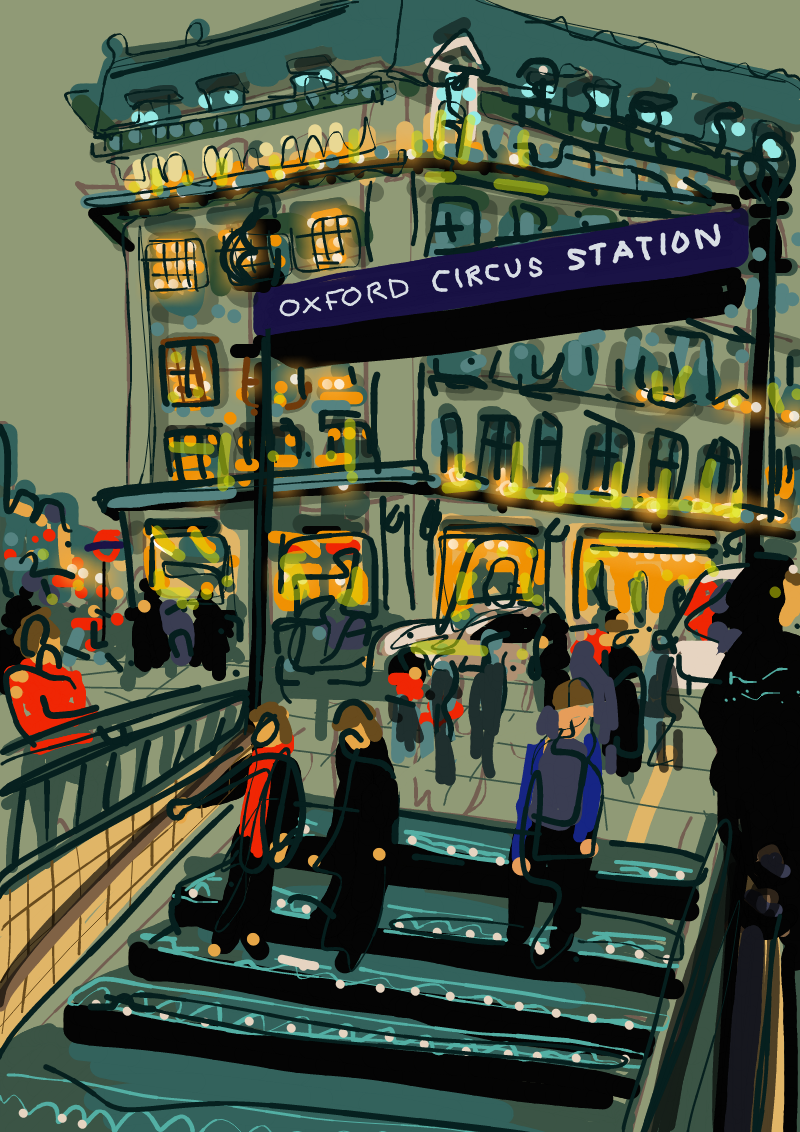 21# Oxford Circus Station, London