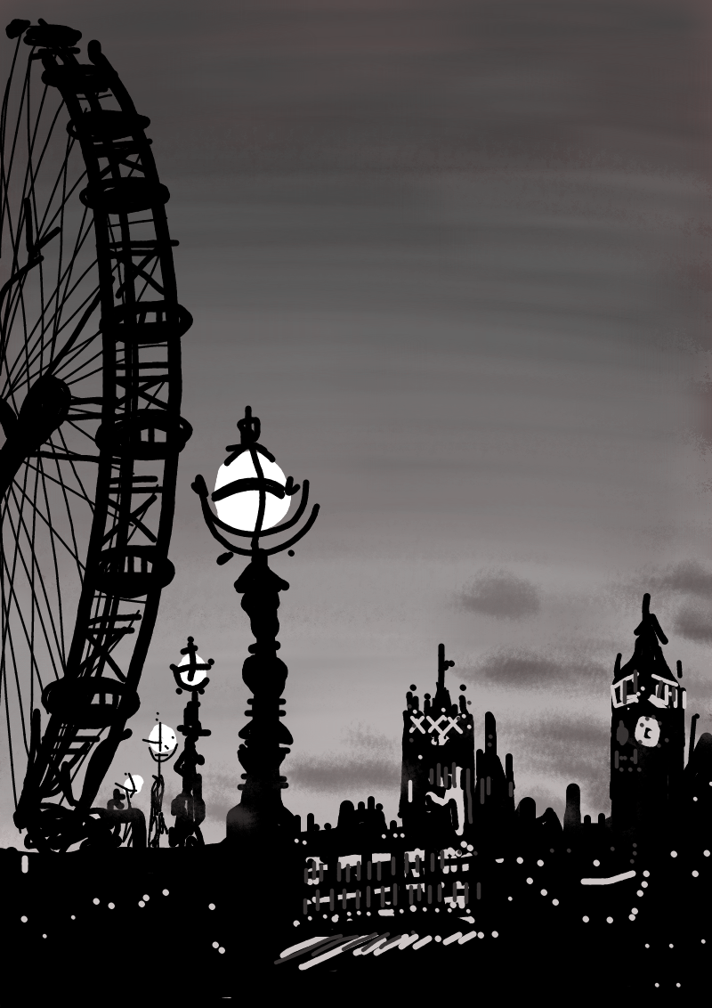 7# Grey Sky at Night, London Delight